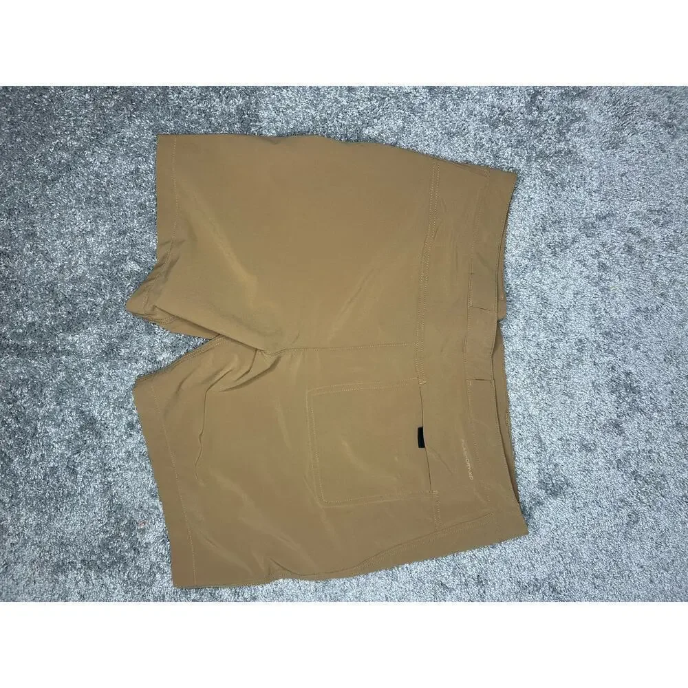 North Face Size Large Men's Shorts Hiking Brown Outdoor